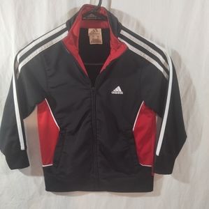 Kids Boys Size 5 Small Adidas Track Jacket